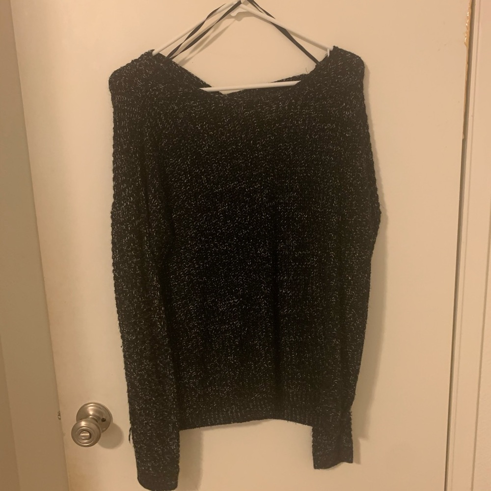 Cutout sweater